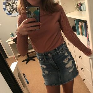 PRETTYLITTLETHING Rave Rose Jersey Ribbed Top